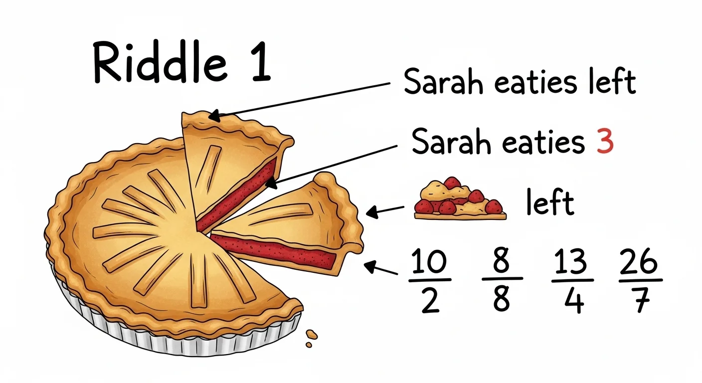 Simple fraction riddles with answers