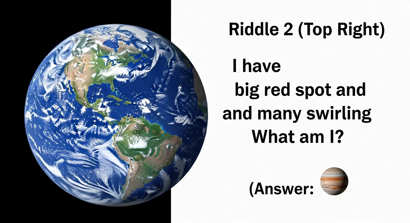 Solar system riddles with answers