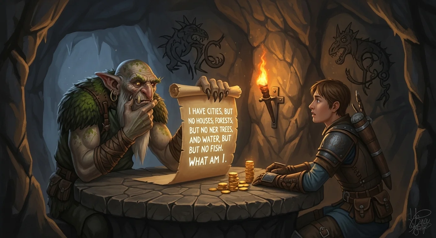 Troll riddles with answers