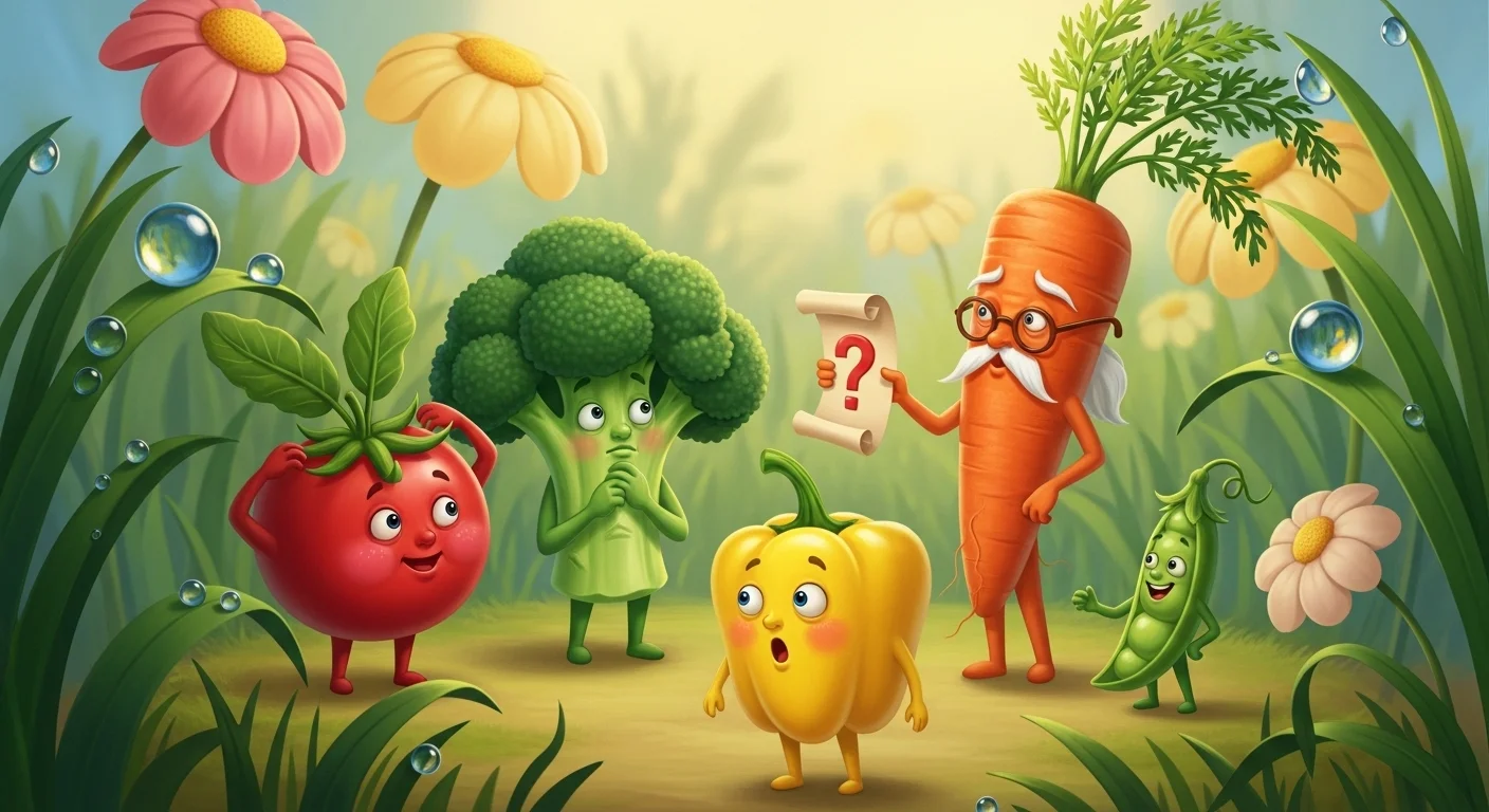 Vegetable riddles with answers