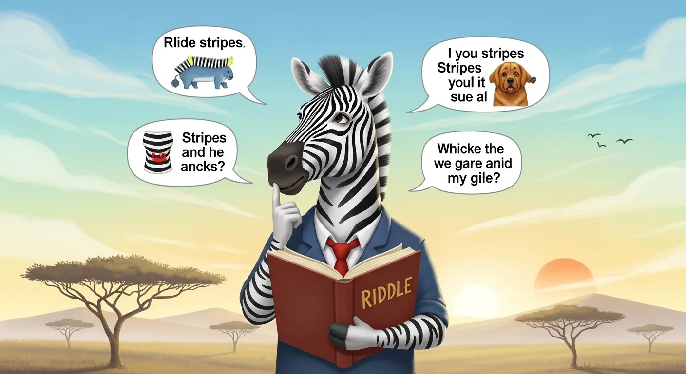 Zebra riddles with answers