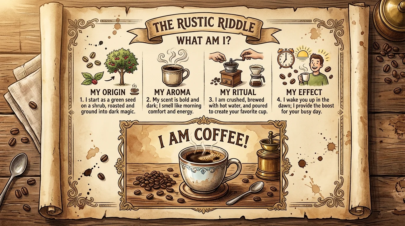 Coffee-Themed Wordplay Riddles