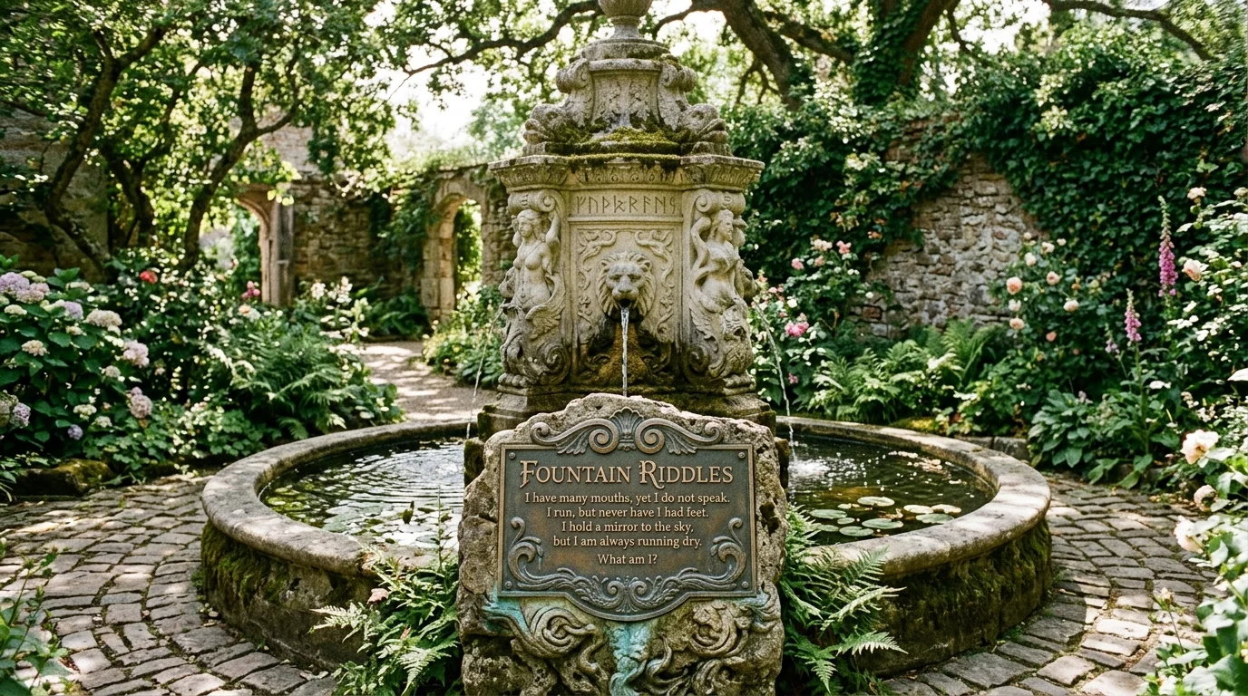 Fantasy & Magical Fountain Riddles