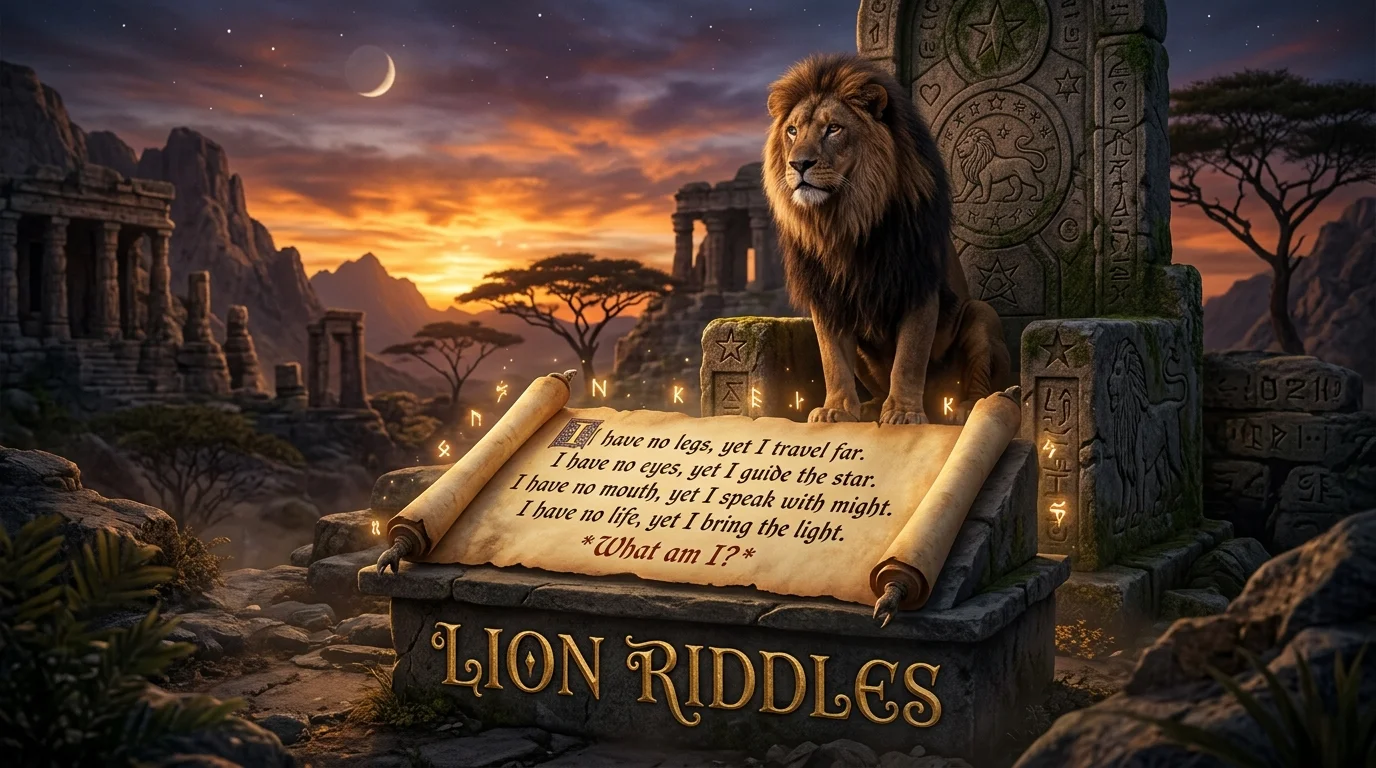 Lion riddles with answers