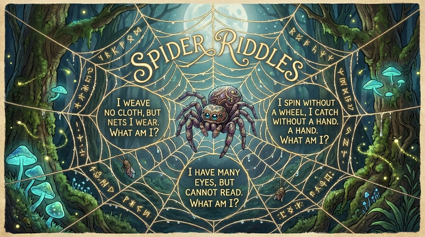 Spider riddles with answers