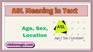 ASL Meaning in Text