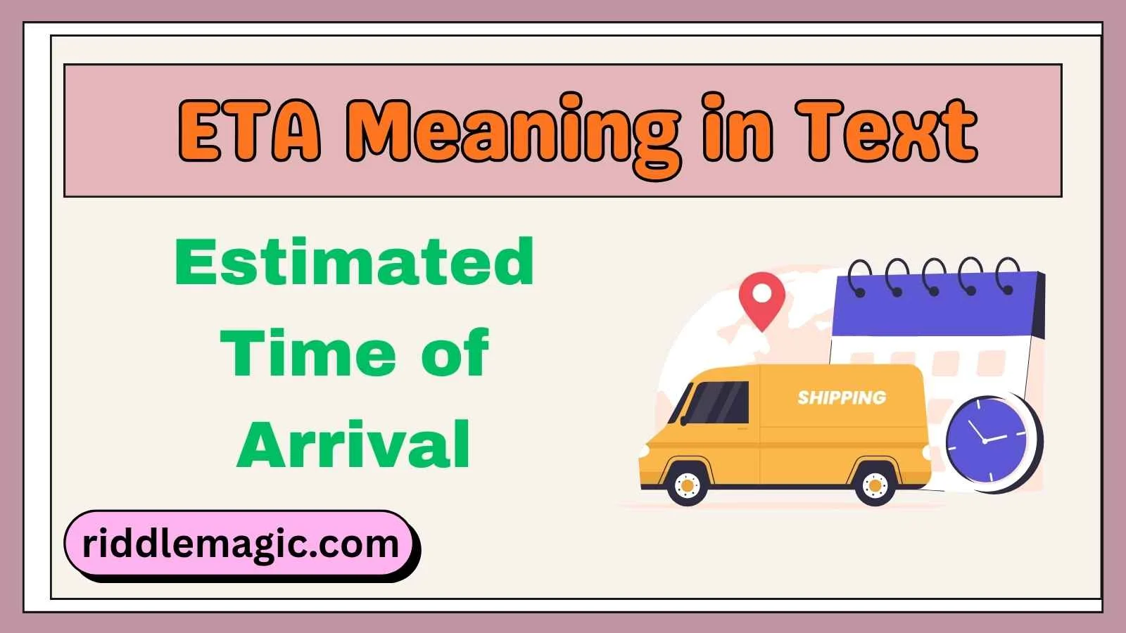 ETA Meaning in Text