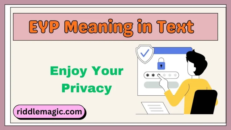 EYP Meaning in Text