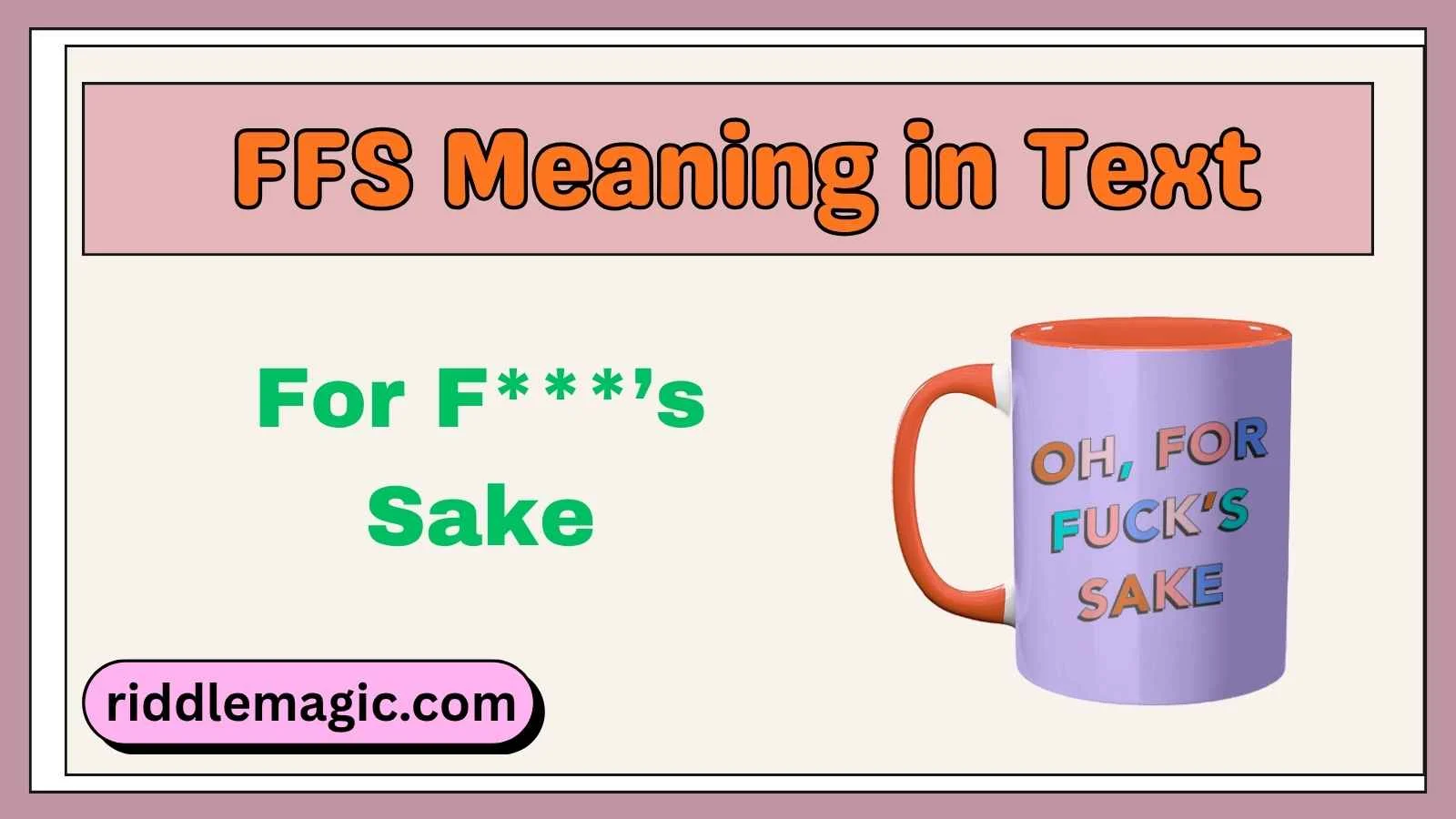 FFS Meaning in Text