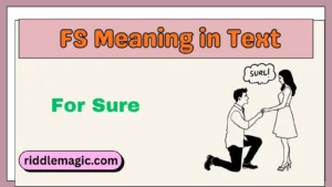 FS Meaning in Text