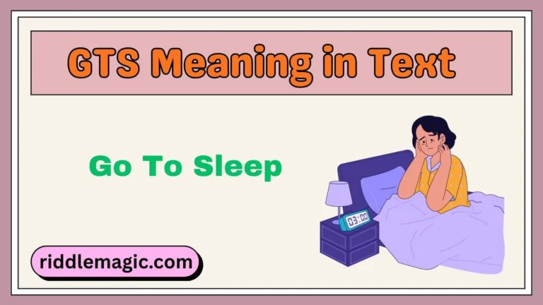 GTS Meaning in Text