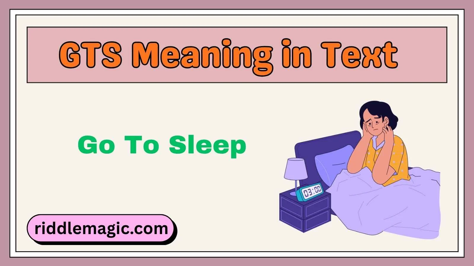 GTS Meaning in Text