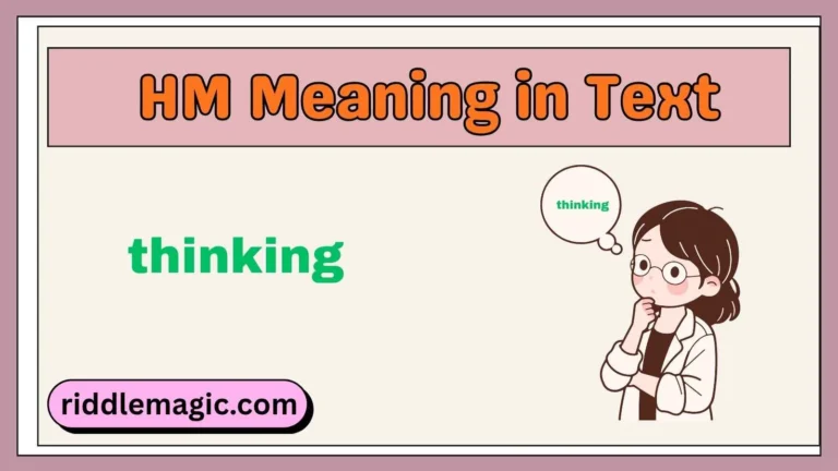 HM Meaning in Text
