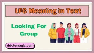 LFG Meaning in Text