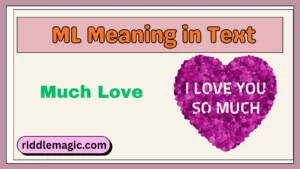 ML Meaning in Text