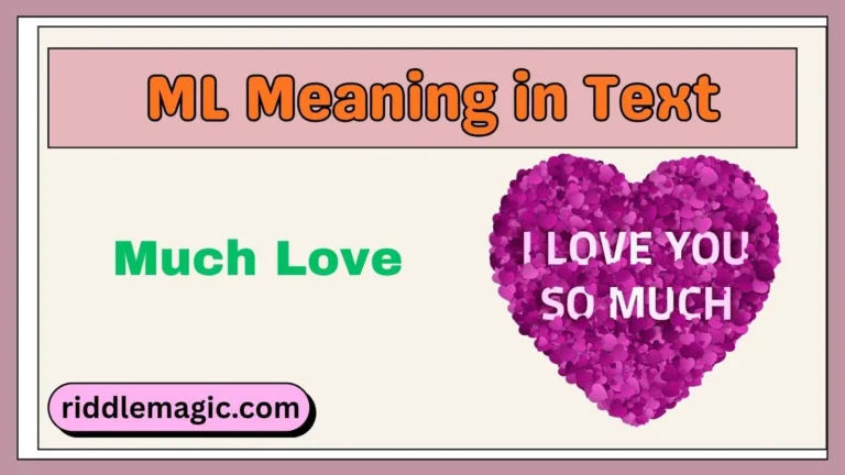 ML Meaning in Text