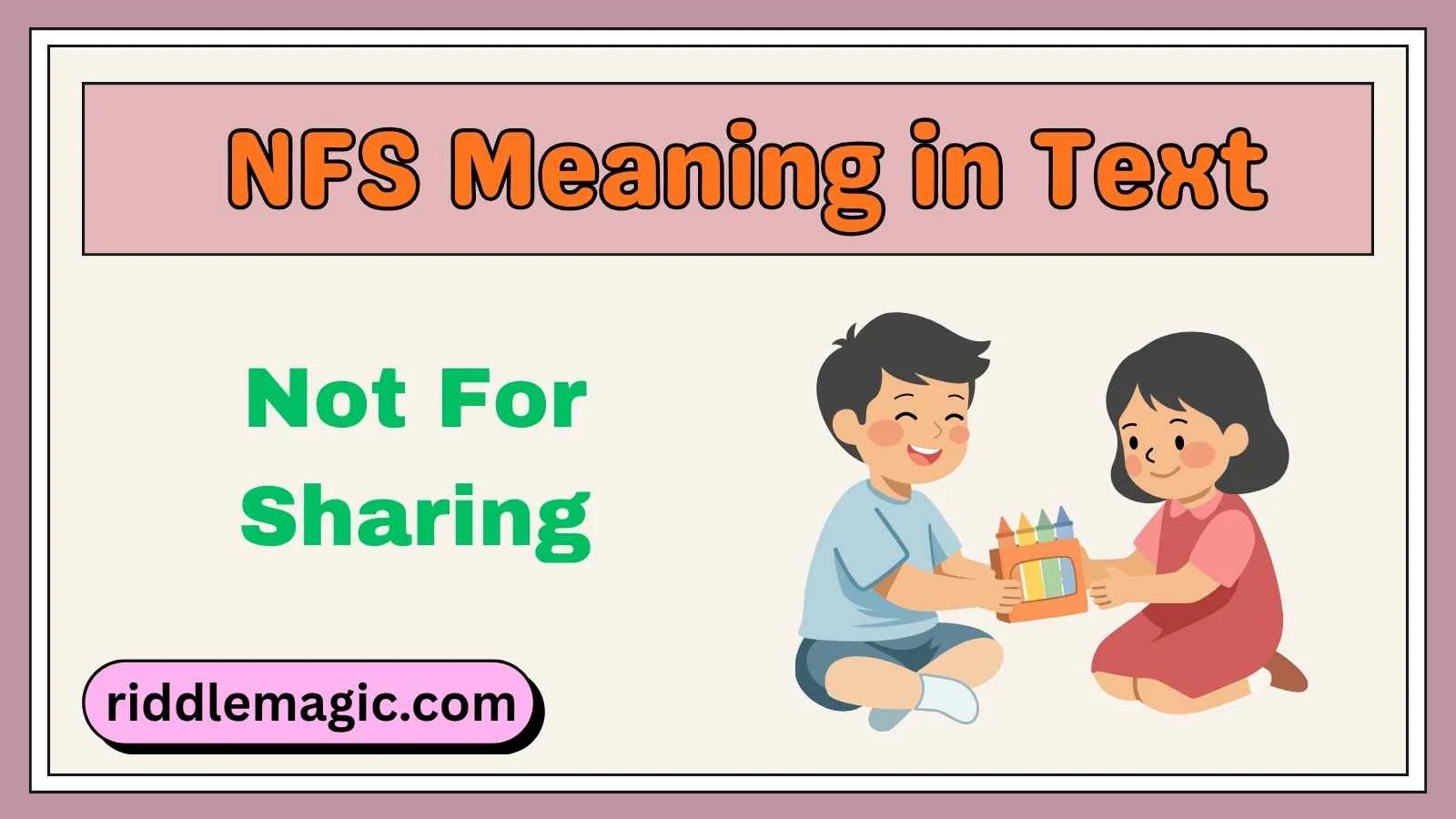 NFS Meaning in Text