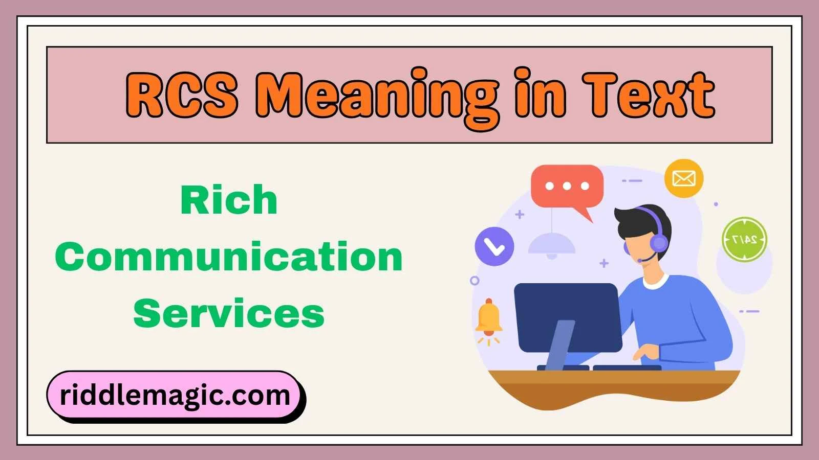 RCS Meaning in Text