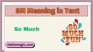 SM Meaning in Text
