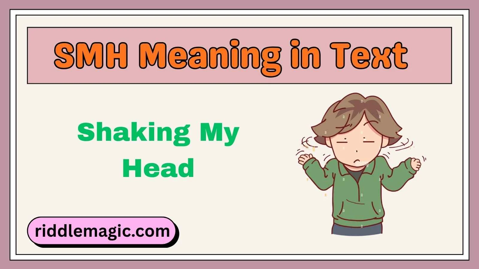 SMH Meaning in Text