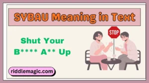 SYBAU Meaning in Text