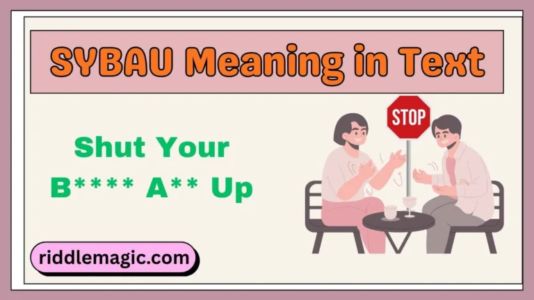 SYBAU Meaning in Text