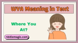 WYA Meaning in Text