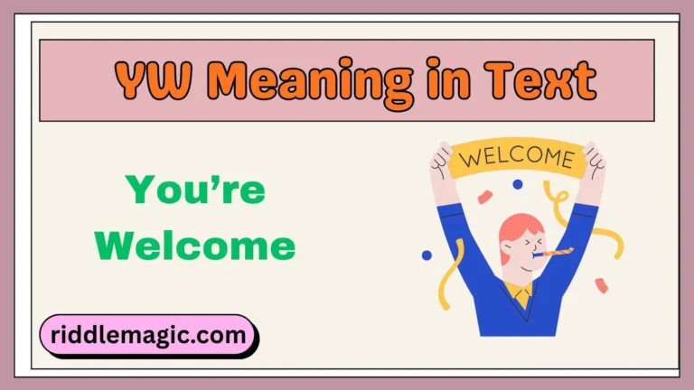 YW Meaning in Text
