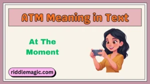 ATM Meaning in Text