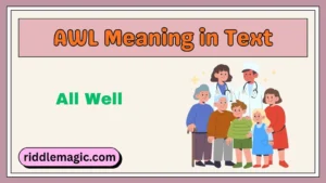 AWL Meaning in Text