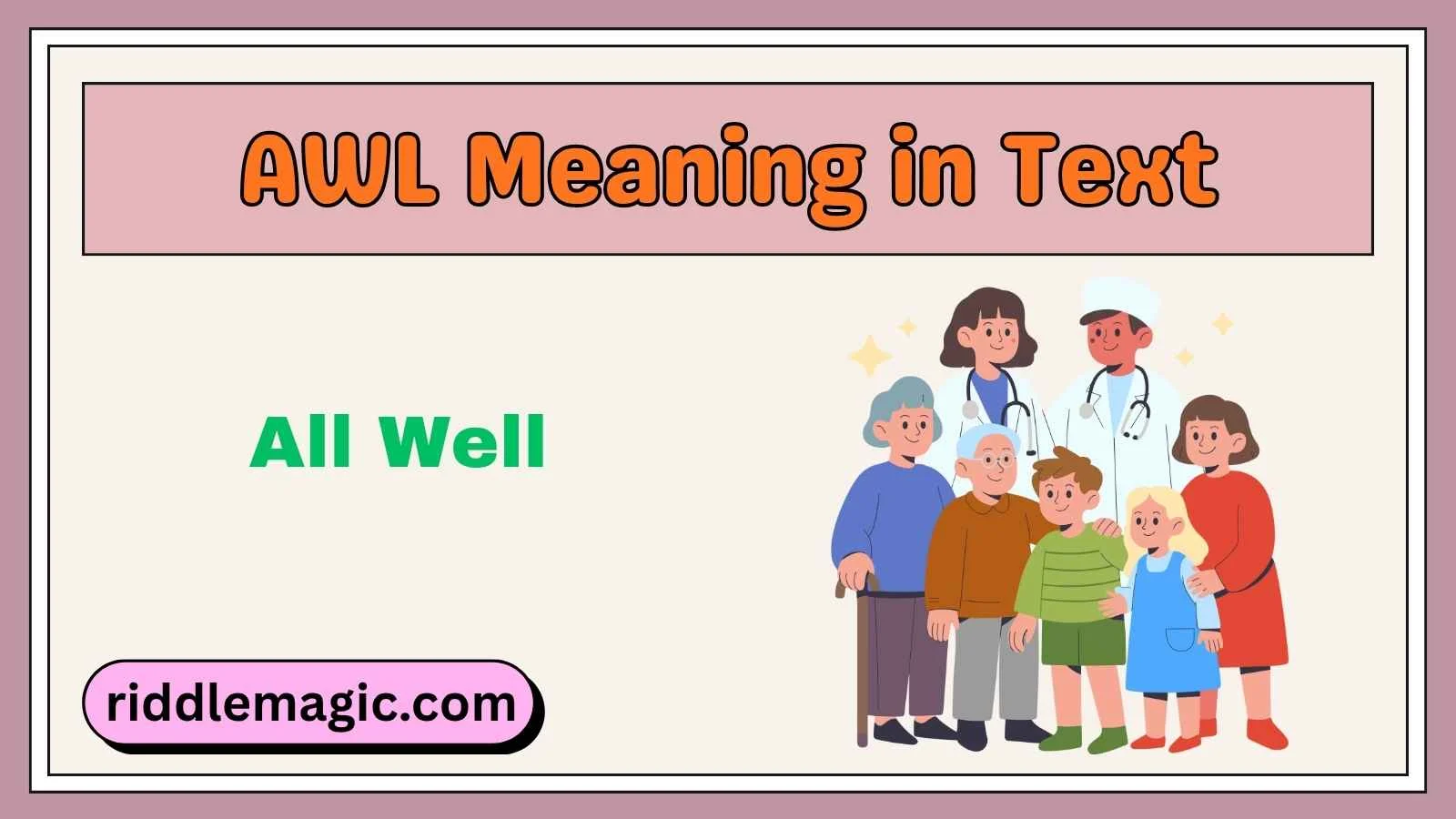 AWL Meaning in Text