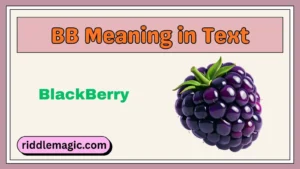 BB Meaning in Text