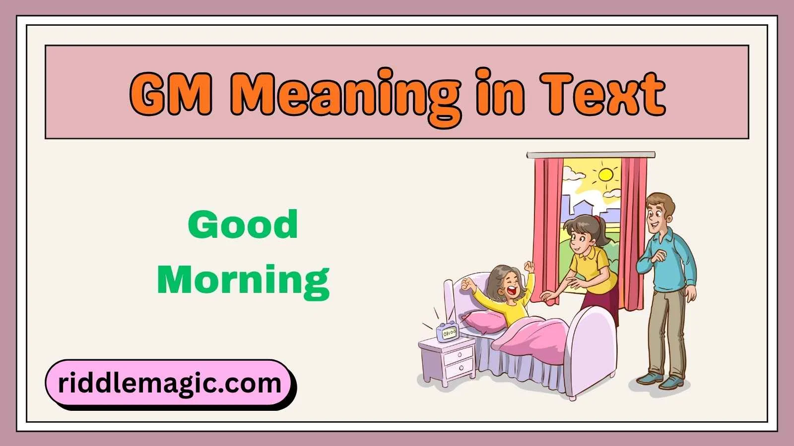 GM Meaning in Text