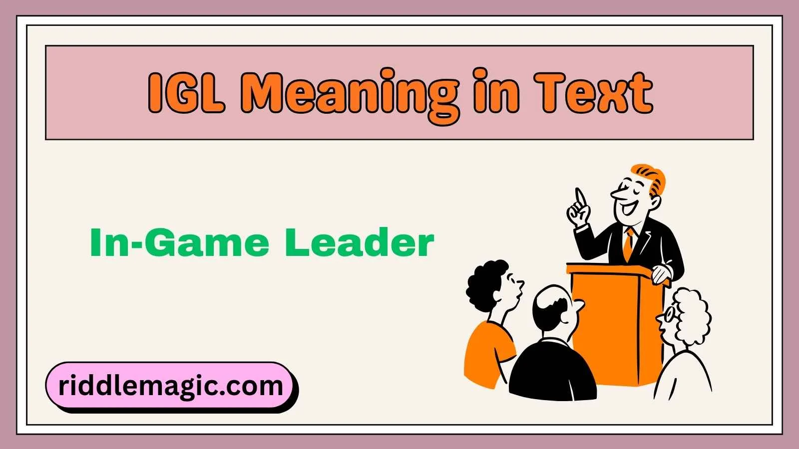 IGL Meaning in Text