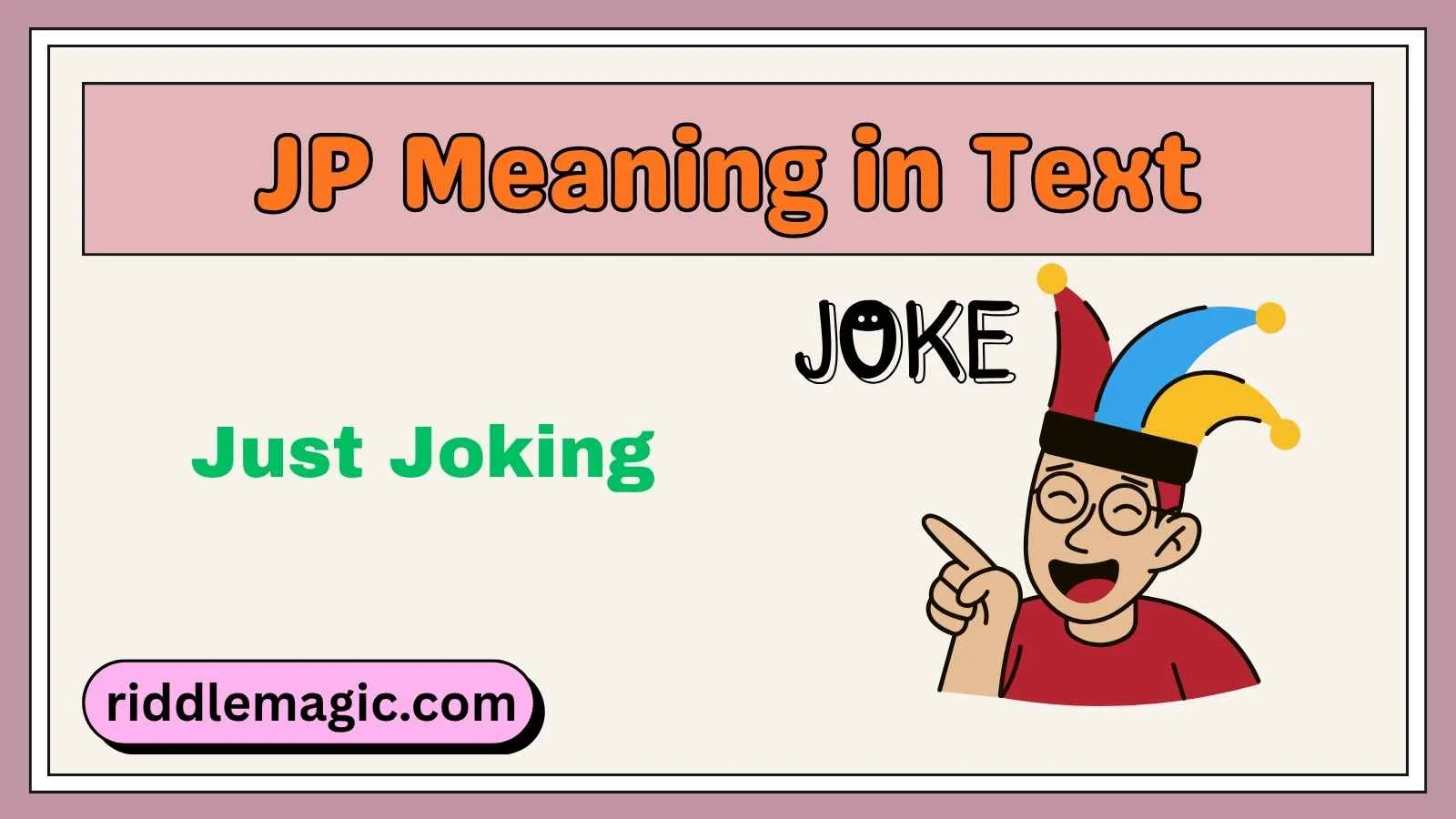 JP Meaning in Text