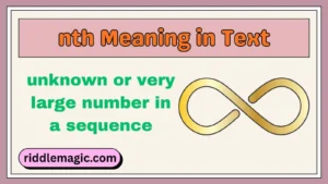 nth Meaning in Text