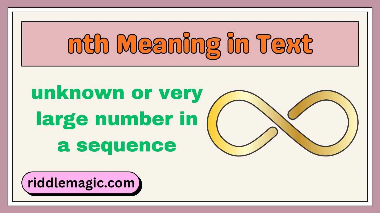 nth Meaning in Text