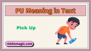 PU Meaning in Text