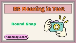 RS Meaning in Text