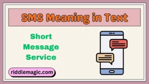 SMS Meaning in Text