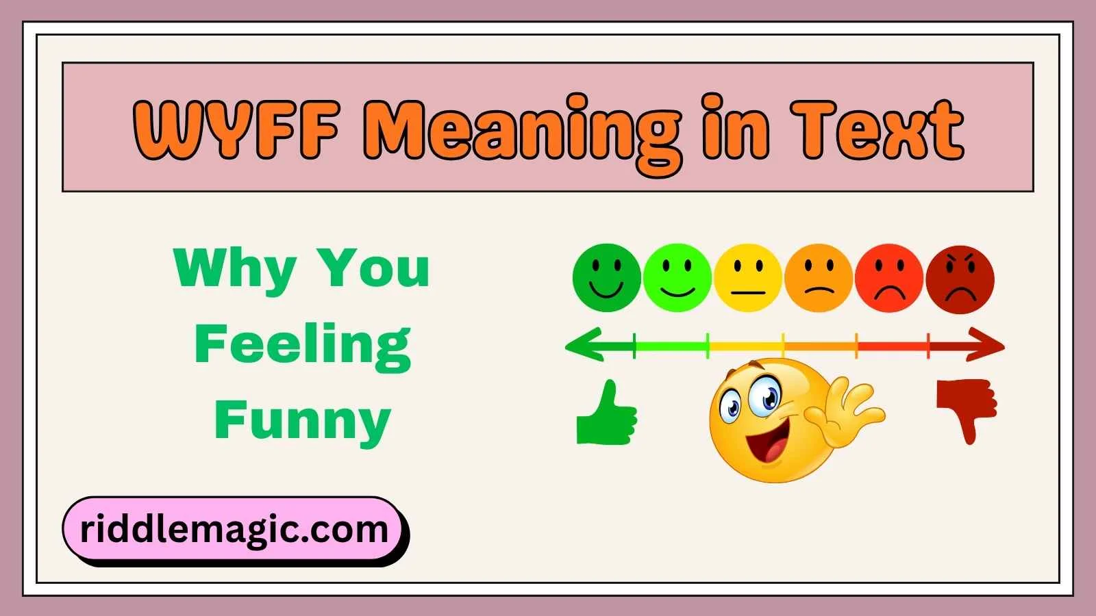 WYFF Meaning in Text