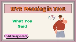 WYS Meaning in Text